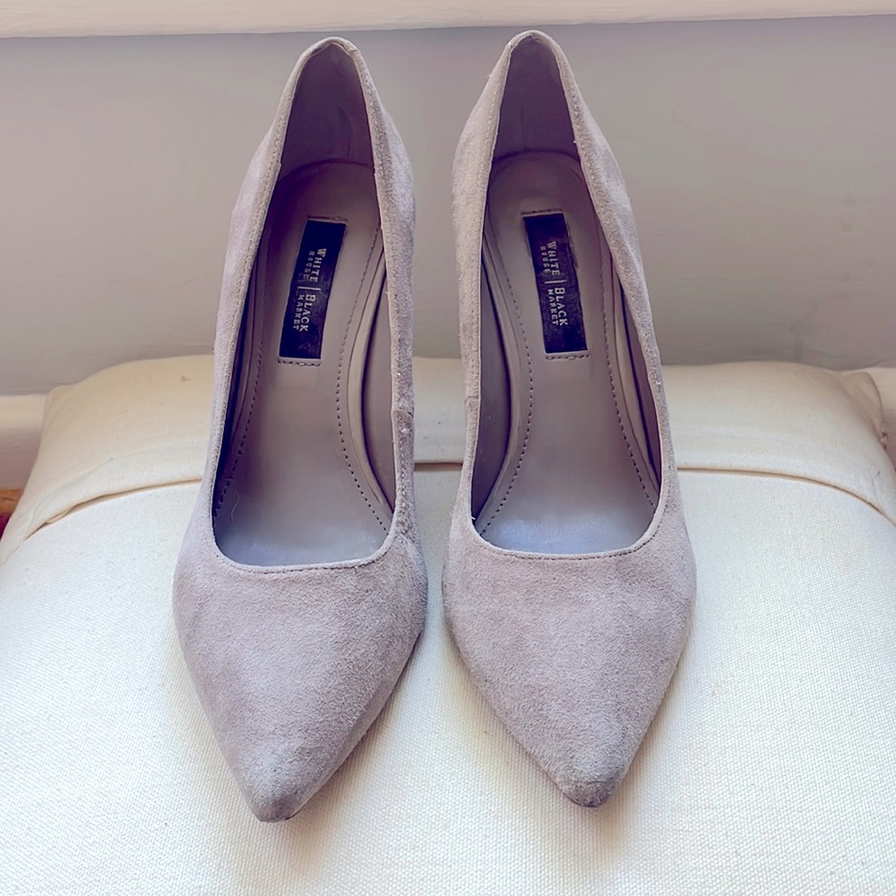 Suede heels for days! These were my absolute favorite!